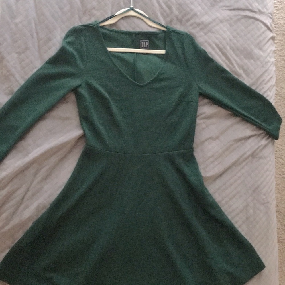Emerald Gap dress